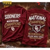 Oklahoma Sooners 2026 National Champions Maroon T-Shirt