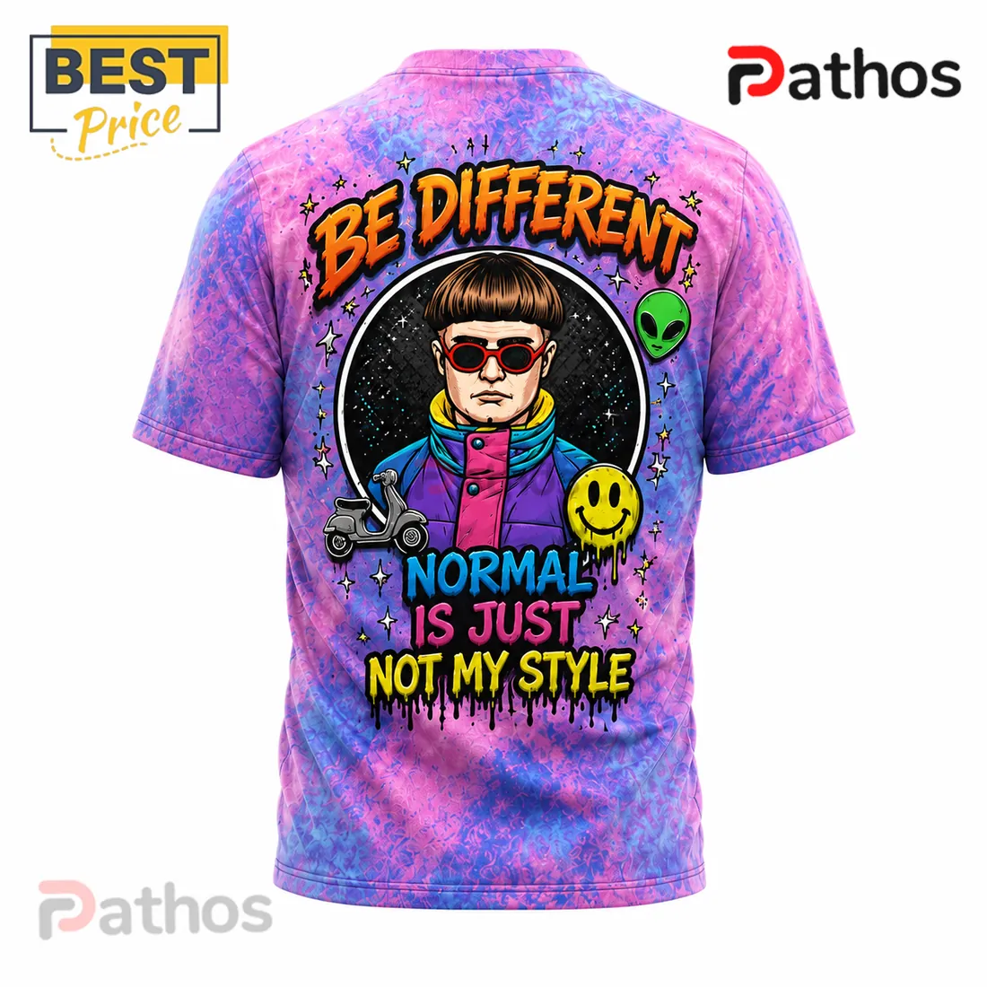 Oliver Tree In Memory Of 1993-2026 Pink Tie Dye T-Shirt Oliver Tree In Memory Of 1993-2026 Pink Tie Dye T-Shirt