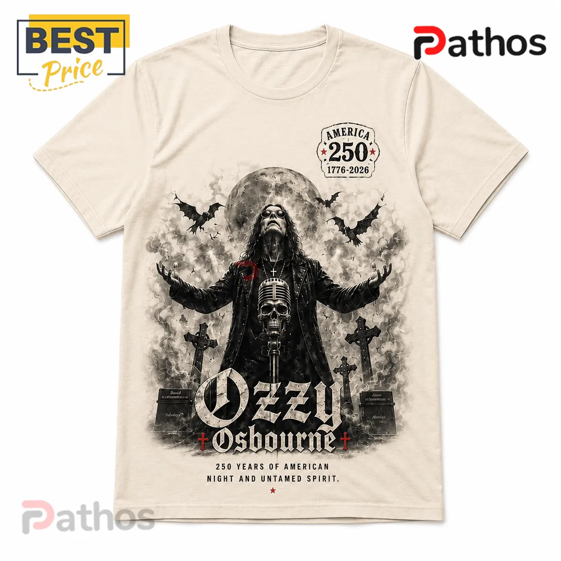 Ozzy Osbourne America 250 Years 1776-2026 Shirt Ozzy Osbourne America 250 Years 1776-2026 Shirt