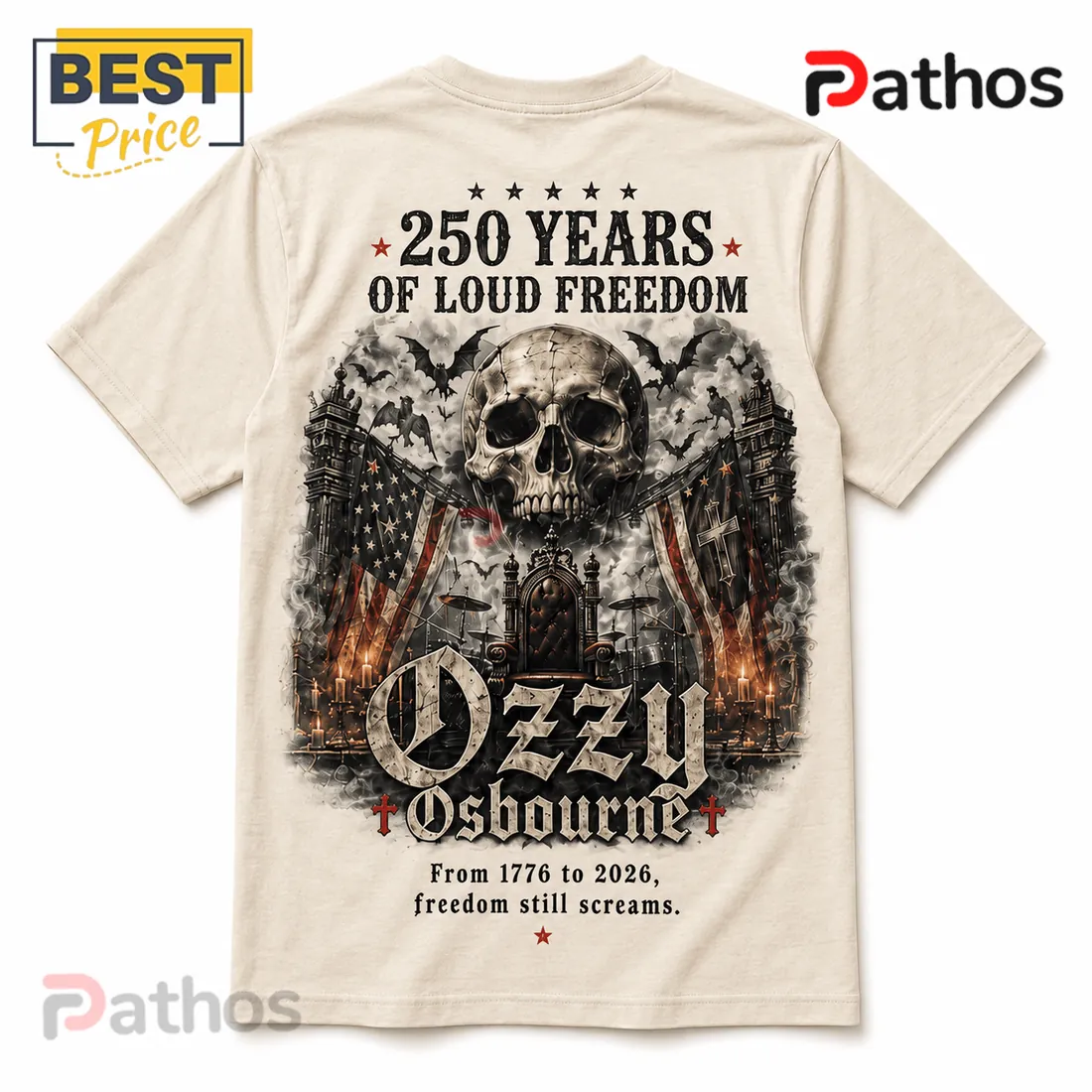Ozzy Osbourne America 250 Years 1776-2026 Shirt Ozzy Osbourne America 250 Years 1776-2026 Shirt
