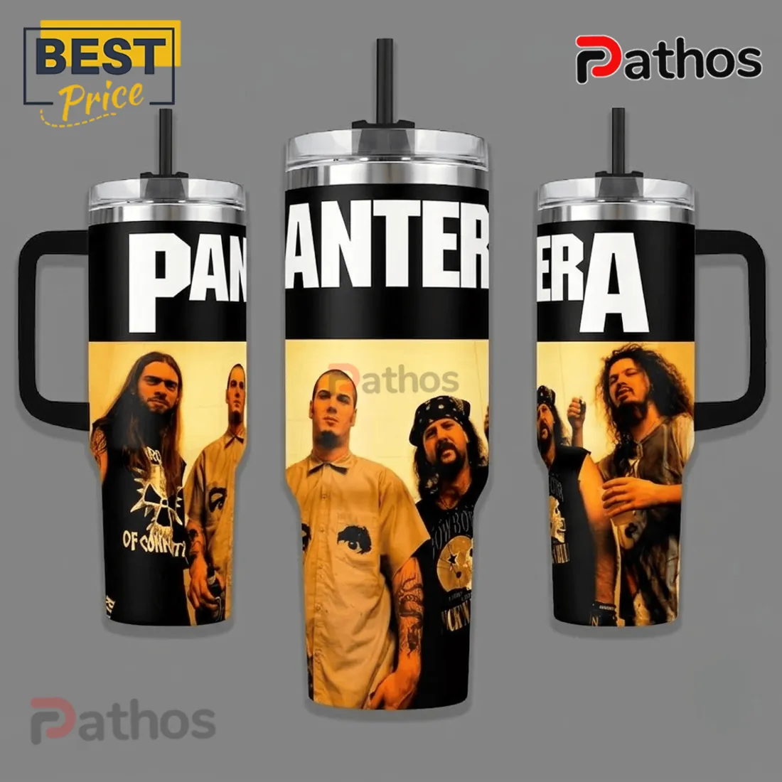 Pantera Heavy Metal Band 40oz Tumbler Pantera Heavy Metal Band 40oz Tumbler