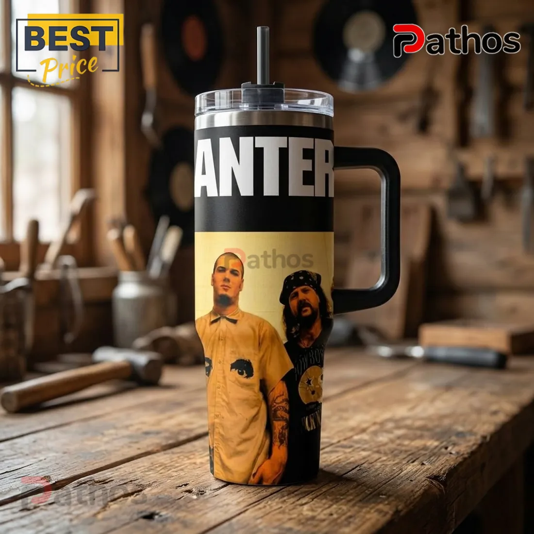 Pantera Heavy Metal Band 40oz Tumbler Pantera Heavy Metal Band 40oz Tumbler