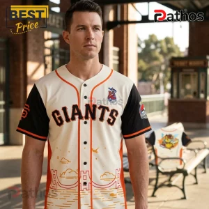 San Francisco Giants x Pokemon 2026 Worlds Night Pikachu Baseball Jersey 3 San Francisco Giants x Pokemon 2026 Worlds Night Pikachu Baseball Jersey