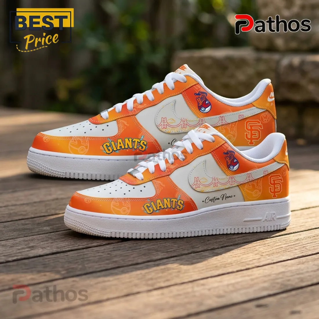 Pokemon x San Francisco Giants 2026 Limited Edition Custom AF1 Sneakers Pokemon x San Francisco Giants 2026 Limited Edition Custom AF1 Sneakers