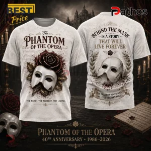 The Phantom of the Opera 40th Anniversary 1986-2026 T-Shirt