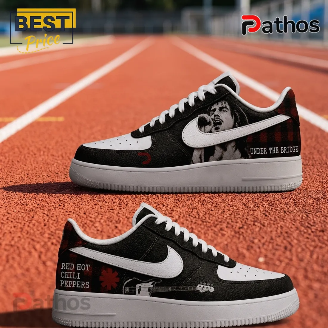 Red Hot Chili Peppers x Under The Bridge Premium Air Force 1 Red Hot Chili Peppers x Under The Bridge Premium Air Force 1
