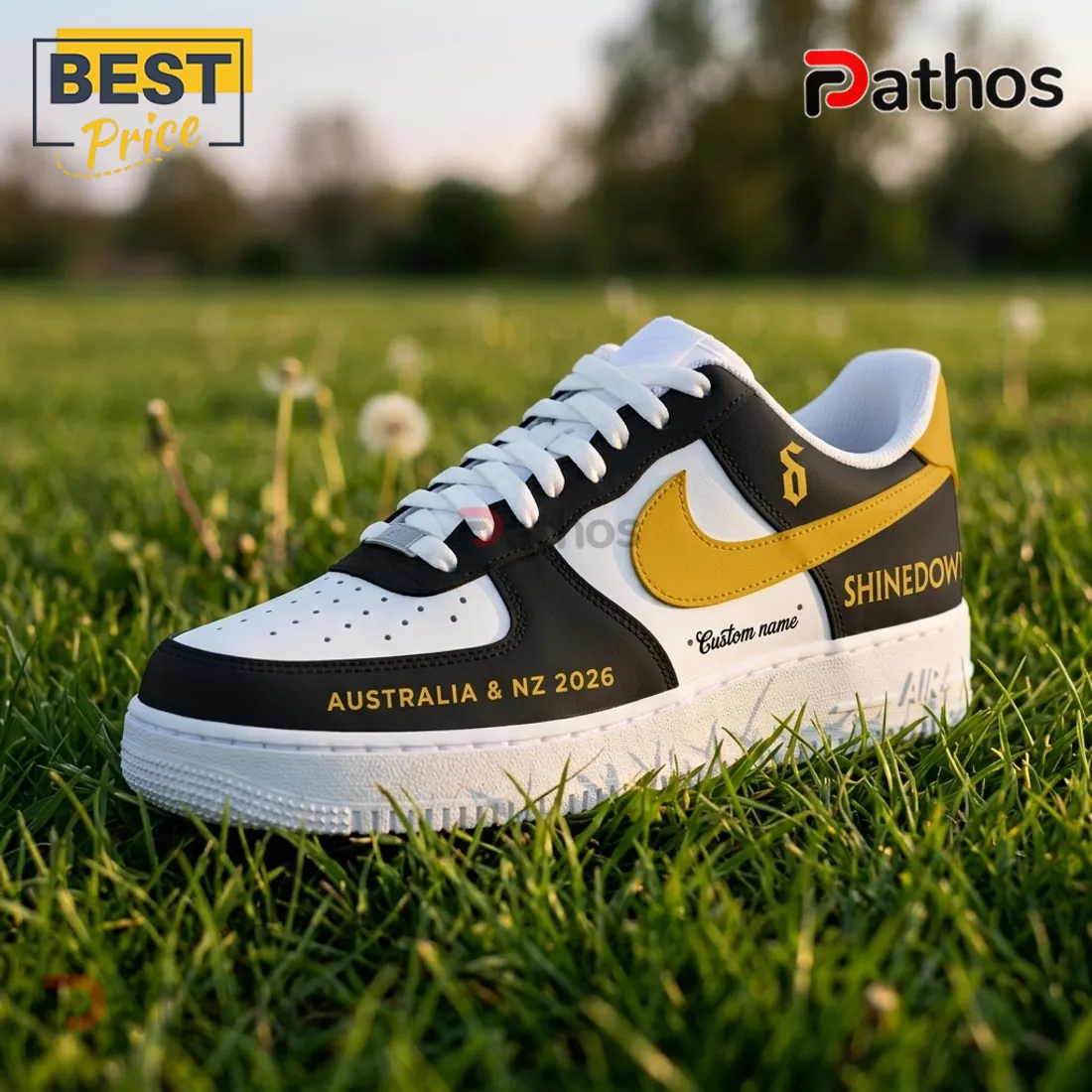Shinedown x Bush Australia 2026 Custom Name Air Force 1 Shinedown x Bush Australia 2026 Custom Name Air Force 1