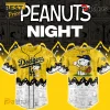 Snoopy x Los Angeles Dodgers Peanuts Night Baseball Jersey