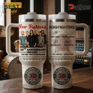 Foo Fighters 30th Anniversary 1995-2025 Signature Stanley Tumbler