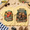 The Rolling Stones Summer Vibes Yellow Graphic T-Shirt