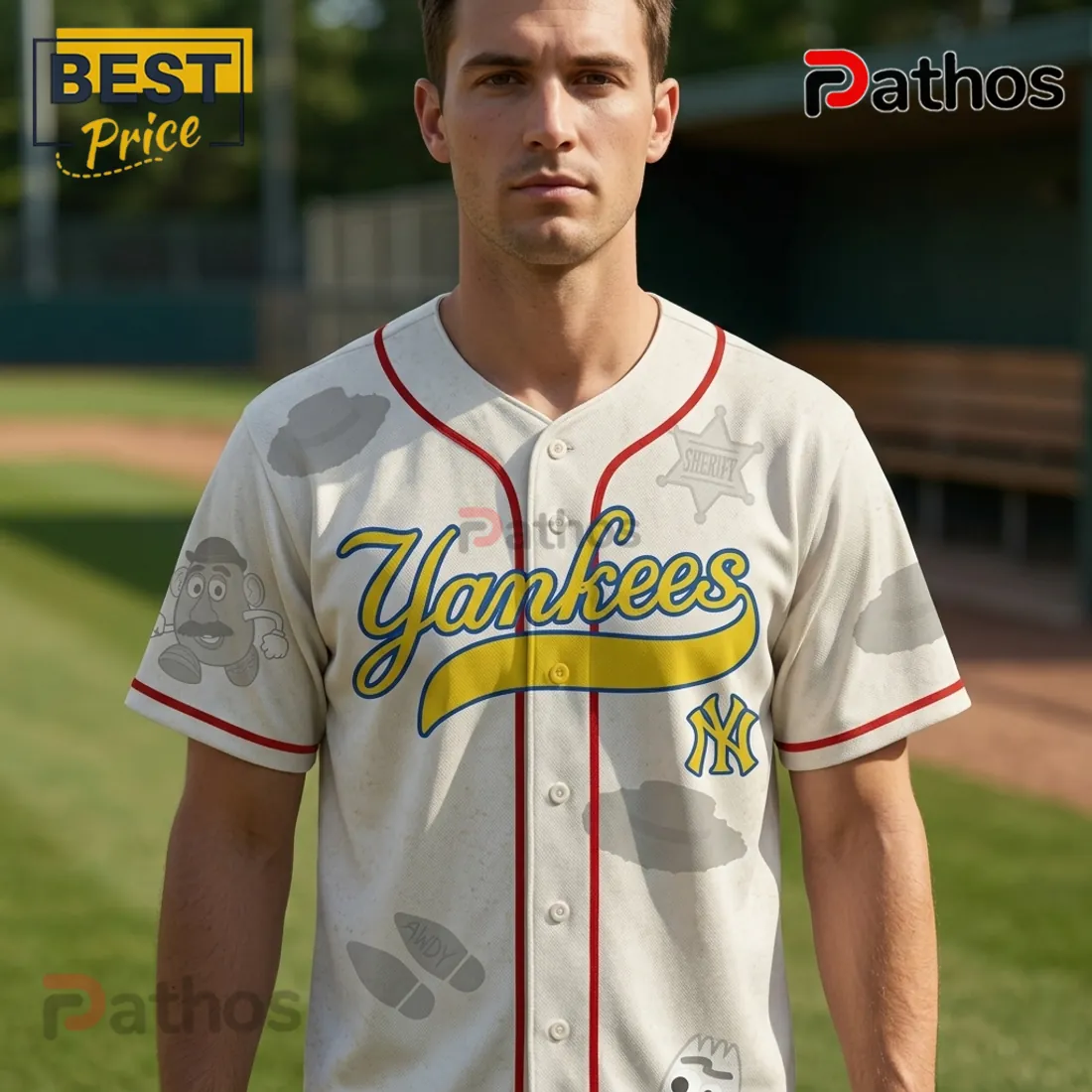 Toy Story 5 x New York Yankees Limited Edition Baseball Jersey Toy Story 5 x New York Yankees Limited Edition Baseball Jersey