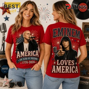 Eminem America 1776-2026 Patriotic Independence Day T-Shirt