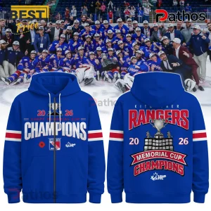 Kitchener Rangers 2026 Memorial Cup Champions Hockey T-Shirt 1 Kitchener Rangers 2026 Memorial Cup Champions Hockey T-Shirt