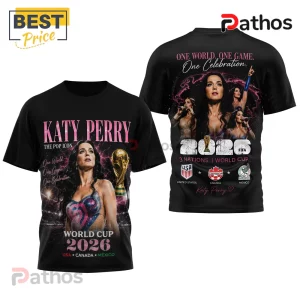 Katy Perry x FIFA World Cup 2026 One World One Game T-Shirt 3 Katy Perry x FIFA World Cup 2026 One World One Game T-Shirt