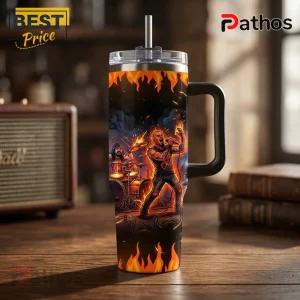 Pantera Band Illustrated Members 40oz Stainless Steel Stanley Tumbler