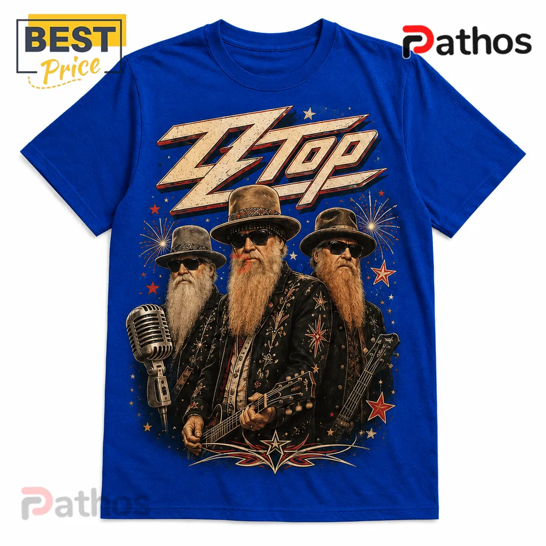 ZZ Top Red White and Blue Patriotic 2026 Shirt ZZ Top Red White and Blue Patriotic 2026 Shirt