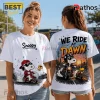 2026 Snoopy We Ride At Dawn Biker T-Shirt