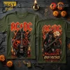 AC/DC High Voltage Pumpkin Skeleton T-Shirt
