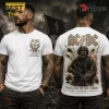 AC/DC Military Soldier White T-Shirt 2026