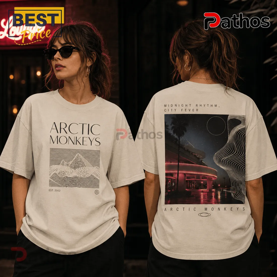Arctic Monkeys Midnight Rhythm T-Shirt Arctic Monkeys Midnight Rhythm T-Shirt