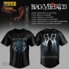 Black Veil Brides Vindicator UK Tour 2026 Baseball Jersey