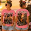 Bret Michaels Vintage Pink Retro Sunset T-Shirt