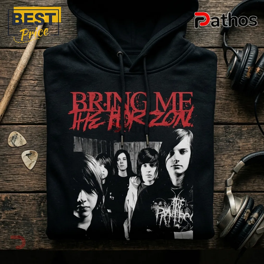 Bring Me The Horizon Post Human Nex Gen 2026 Tour Black Hoodie Bring Me The Horizon Post Human Nex Gen 2026 Tour Black Hoodie