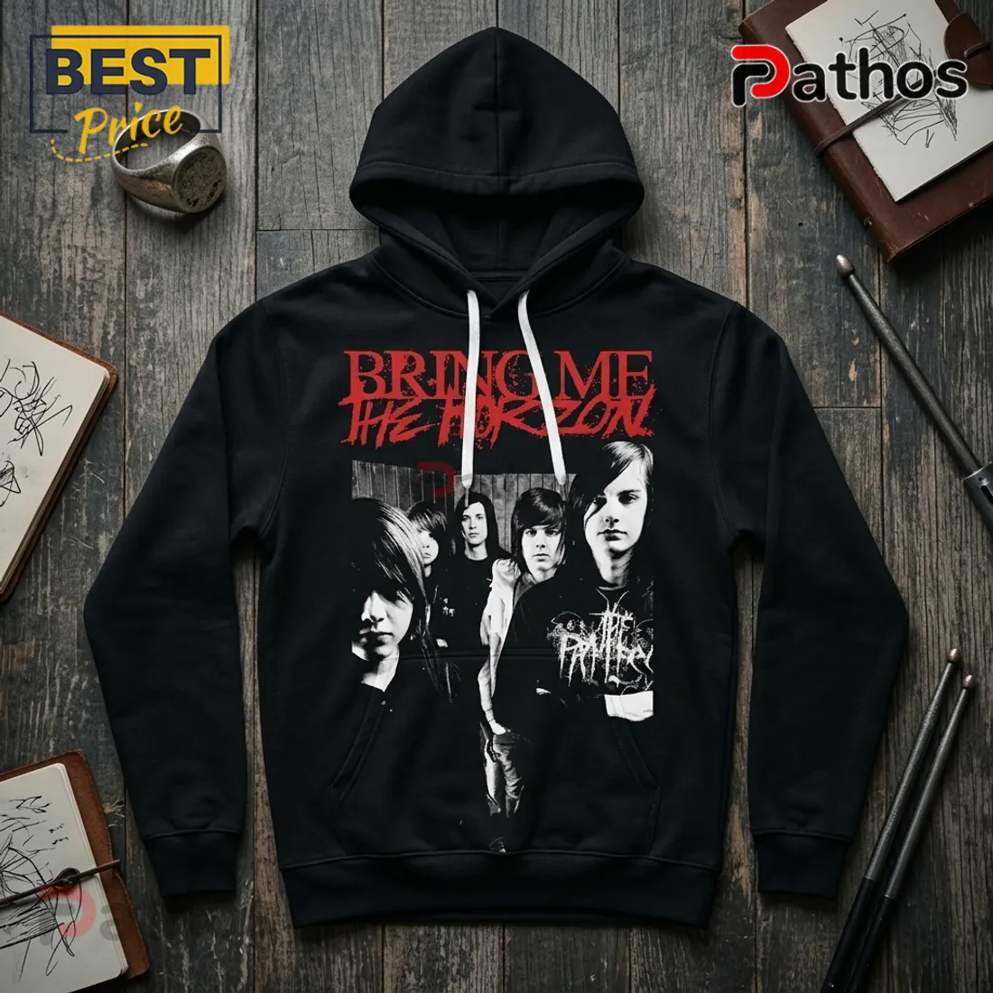 Bring Me The Horizon Post Human Nex Gen 2026 Tour Black Hoodie Bring Me The Horizon Post Human Nex Gen 2026 Tour Black Hoodie