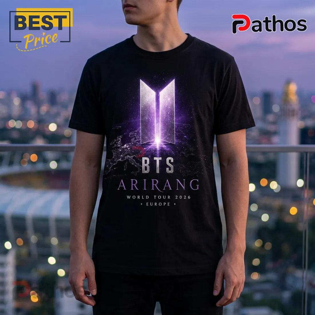 BTS Arirang World Tour 2026 Limited Edition T-Shirt BTS Arirang World Tour 2026 Limited Edition T-Shirt