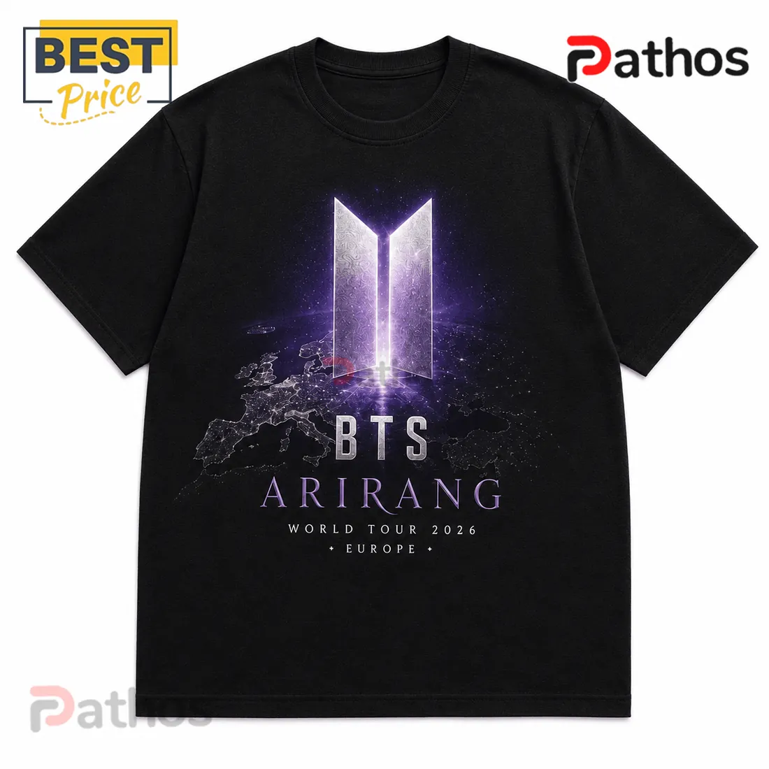 BTS Arirang World Tour 2026 Limited Edition T-Shirt BTS Arirang World Tour 2026 Limited Edition T-Shirt