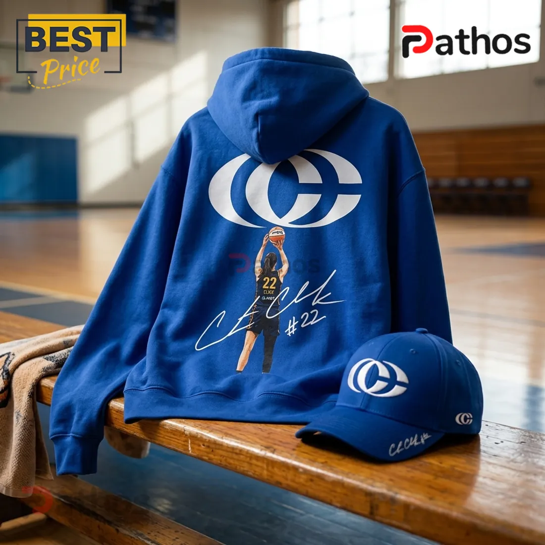 Caitlin Clark 2026 Special Edition Blue Hoodie Caitlin Clark 2026 Special Edition Blue Hoodie