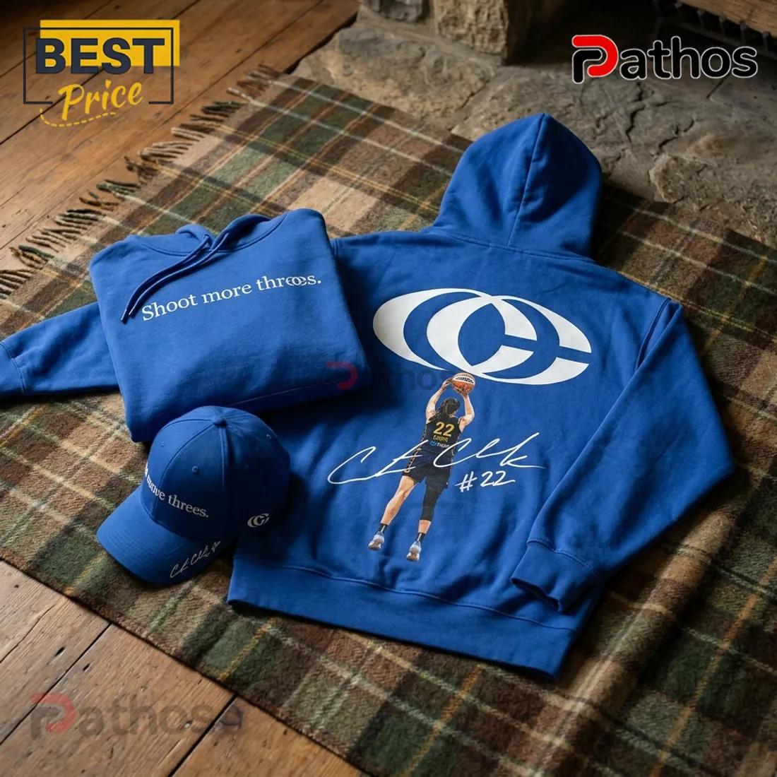 Caitlin Clark 2026 Special Edition Blue Hoodie Caitlin Clark 2026 Special Edition Blue Hoodie