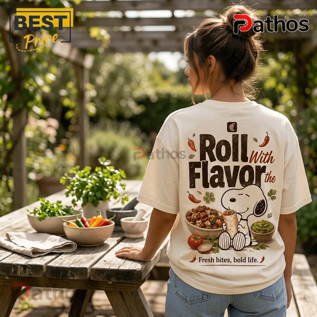 Chipotle x Snoopy Limited Edition Mascot T-Shirt Chipotle x Snoopy Limited Edition Mascot T-Shirt