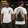 Dire Straits Military Theme White T-Shirt