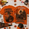 Freddy Krueger Life Is Scarier Orange T-Shirt