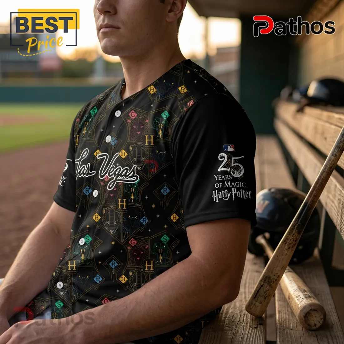 Harry Potter x Las Vegas Aviators 2026 Limited Edition Baseball Jersey Harry Potter x Las Vegas Aviators 2026 Limited Edition Baseball Jersey