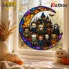 Horror Movie Killers Stained Glass Halloween Suncatcher