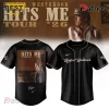 Hudson Westbrook Hits Me Tour 2026 Signature Black Baseball Jersey