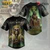 Iron Maiden Powerslave 2026 World Tour Baseball Jersey