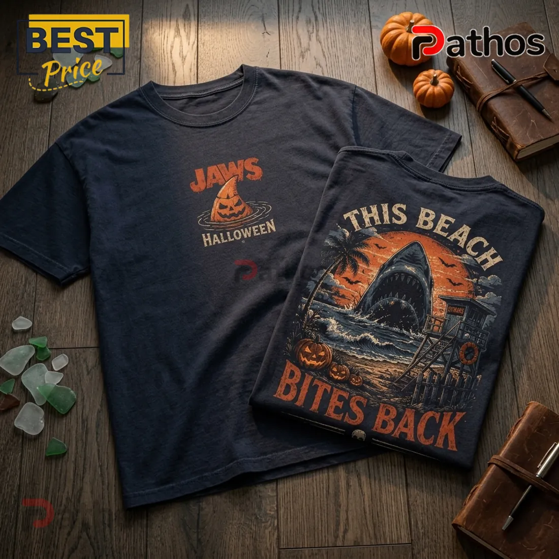 Jaws This Beach Bites Back Limited Edition T-Shirt Jaws This Beach Bites Back Limited Edition T-Shirt