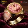 Marilyn Monroe 100th Anniversary Gold Engraved Ring