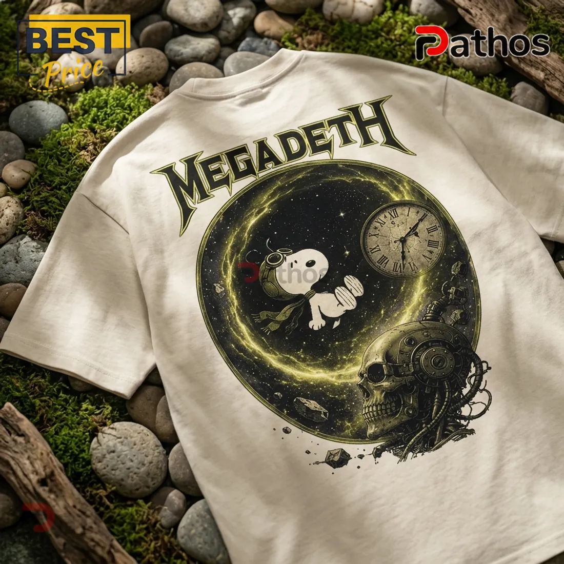 Megadeth Snoopy Countdown to Loud T-Shirt Megadeth Snoopy Countdown to Loud T-Shirt