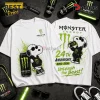 Monster Energy x Snoopy Neon White 24th Anniversary T-Shirt