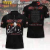 Motley Crue Carnival of Sins 2026 Tour Black Polo Shirt
