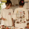Nutella Snoopy Recipe Illustrated Cream T-Shirt