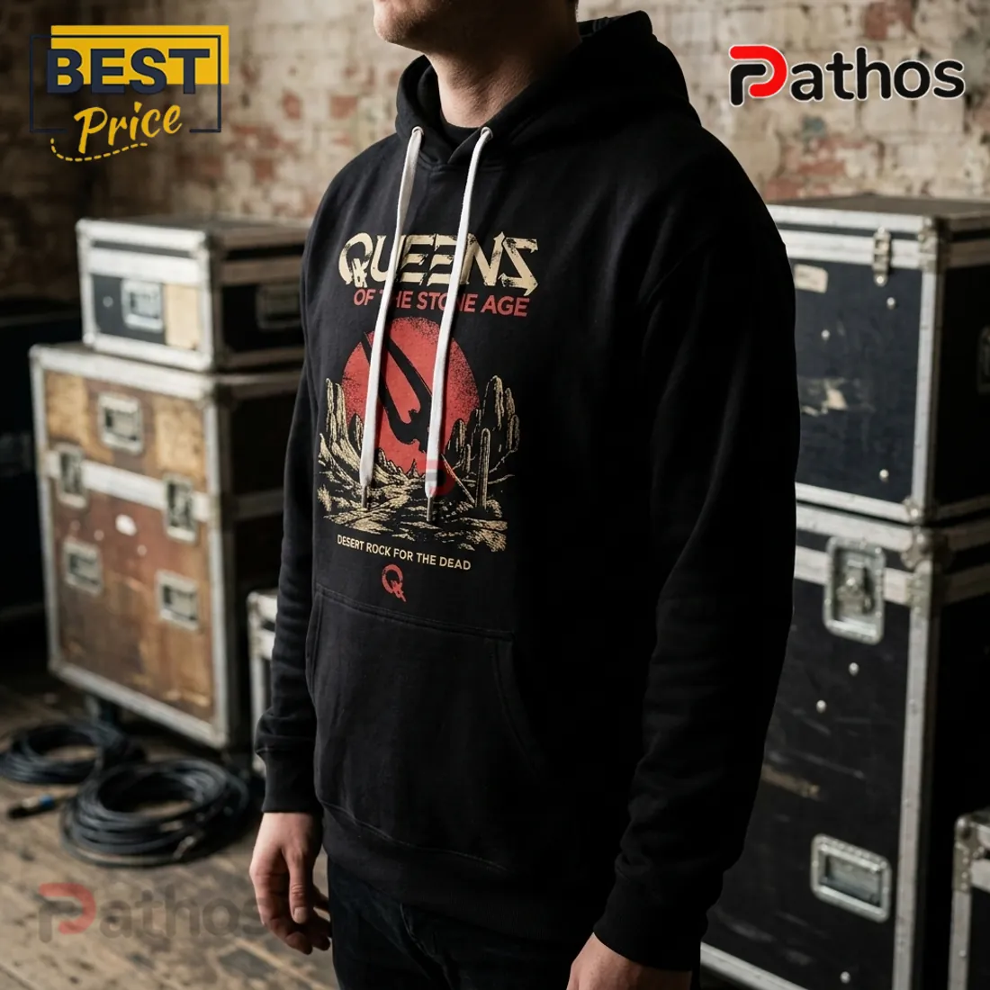 Queens of the Stone Age Desert Rock Australia Tour 2026 Hoodie Queens of the Stone Age Desert Rock Australia Tour 2026 Hoodie