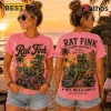 Rat Fink Retro Sunset Pink T-Shirt 2026