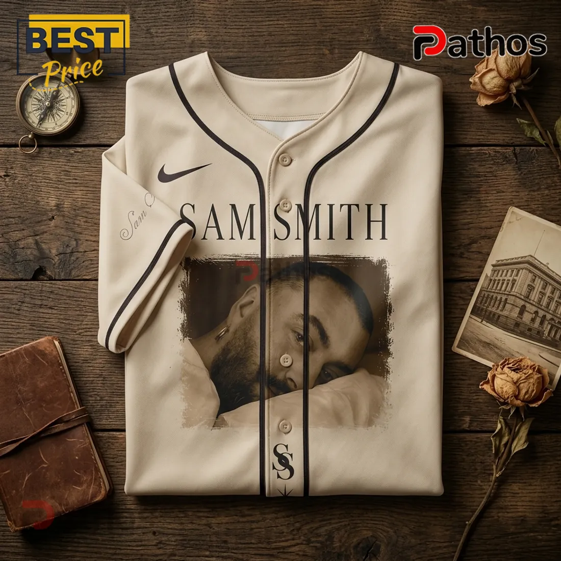 Sam Smith To Be Free Beige Baseball Jersey 2026 Sam Smith To Be Free Beige Baseball Jersey 2026