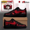 Shiva Live 2026 Black Red Custom Air Force 1 Sneakers