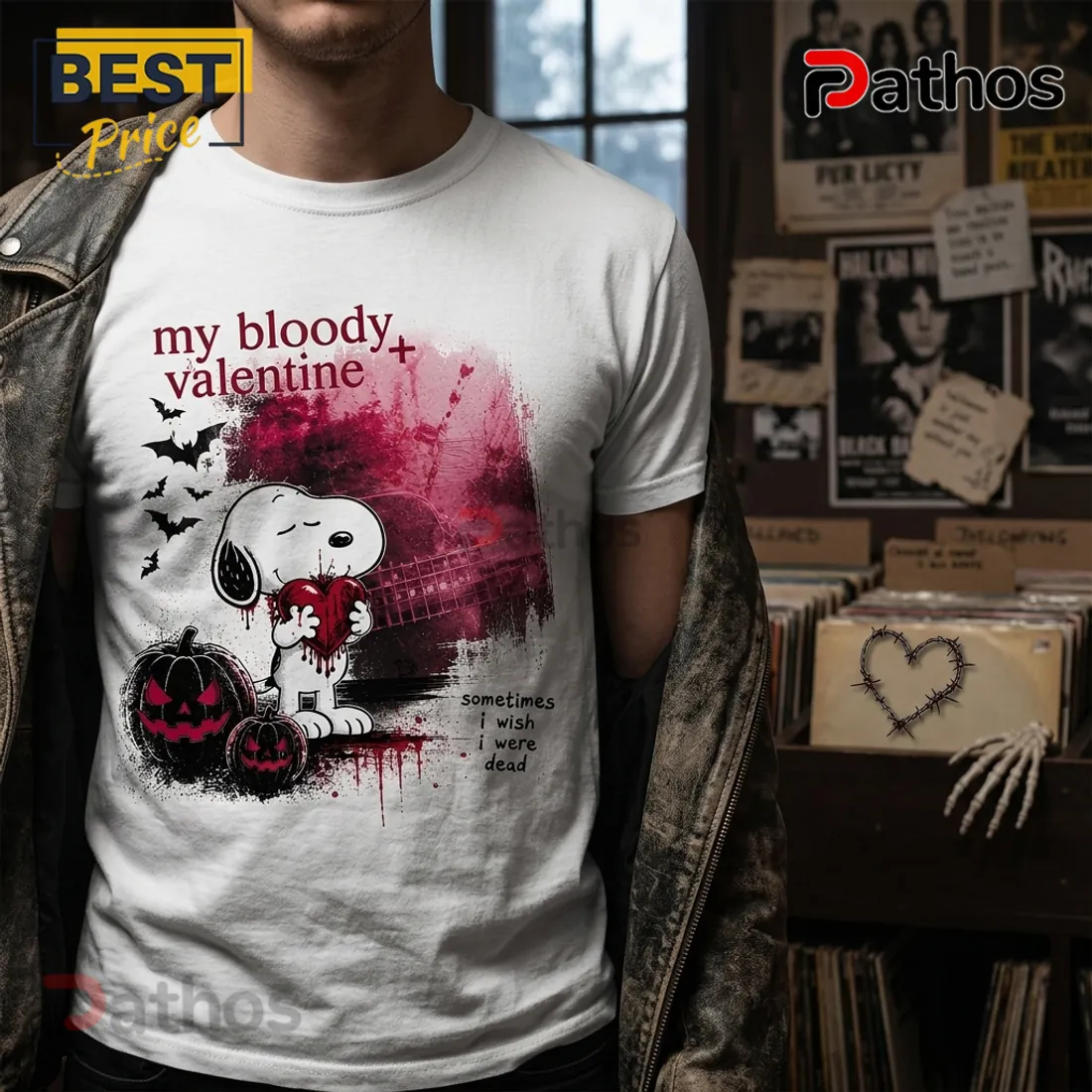 Snoopy My Bloody Valentine Horror Halloween T-Shirt Snoopy My Bloody Valentine Horror Halloween T-Shirt